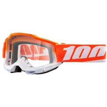 100% Accuri 2 Goggle Bianco e Arancio