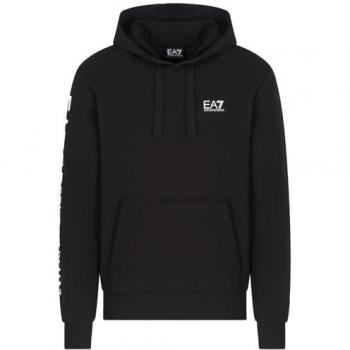 Sudadera Hombre EA7 7M000569 Negra con Logotipo