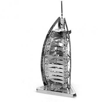 3D Metal Architectural Model: Burj Al Arab
