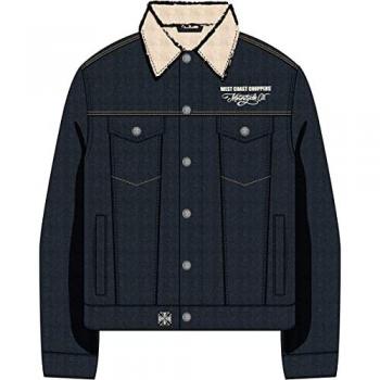 WCC Sherpa Lined Canvas Jacket Nera