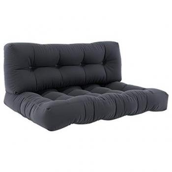 Vicco Pallet Cushion Set Grafite 120x80 cm – Doppio