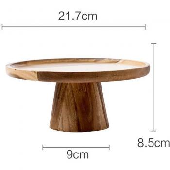 Transhome Modernes Holzküchendeck „Cupcake‑Tablett“ – Japanischer Touch