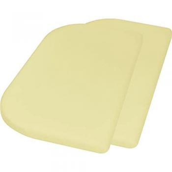 Playshoes Drap-Housse Junior 81x42+10cm, Couleur Jaune – Coton