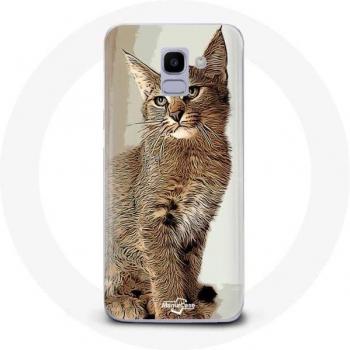 Samsung Galaxy A8 2018 Siamese Cat Phone Case