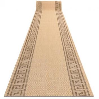 RUGSX 20014 Beige Coffee Sizal Runner 80x480 cm