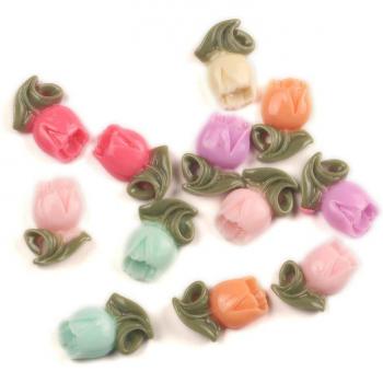 20x14mm Resin Flower Craft Buttons