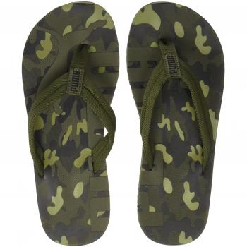 Epic Flip v2 Puma Unisex-Camouflage Zehentrenner – Schwarz/Black-Olive Night – EU 46