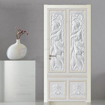 PVC Pegatina de Puerta con Diseño Europeíto