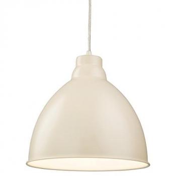 Sospensione Cupola Crema Firstlight Union 1Luce E27