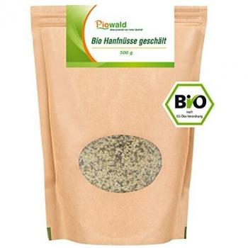BIO Hanfnüsse ohne Schale – 500g