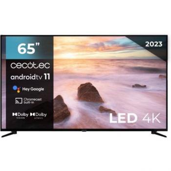Téléviseur LED 65 Smart TV Cecotec A2 Series ALU20065S 4K UHD HDR10+ Android 11