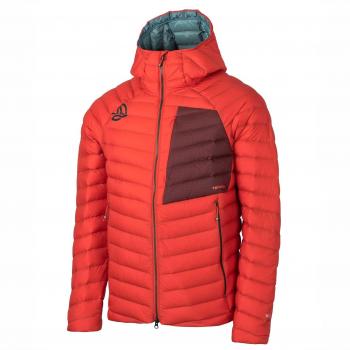 Ternua Vilman Hooded Jacket rojo oscuro