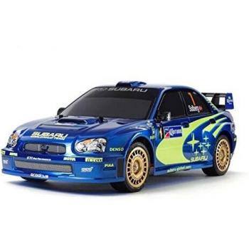 Voiture de Tourisme 1:10 électrique Tamiya Subaru Impreza WRX 2004 47372 TT-01E Brushed Auto RC 4 Roues motrices