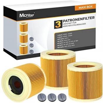 McFilter Filterset für Kärcher SE 4001 SE 4002