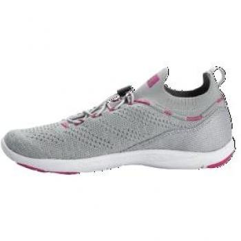 Jack Wolfskin Baskets Femme – Spirit Knit, Gris, Pieds Nues