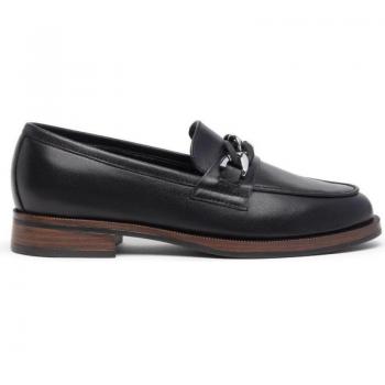 Outlet Mocassino Donna in Pelle Nero 40 Giardini