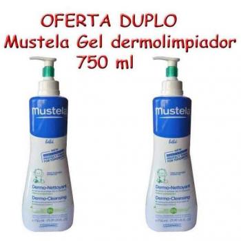 Mustela Gel Limpiador 2X750 ml
