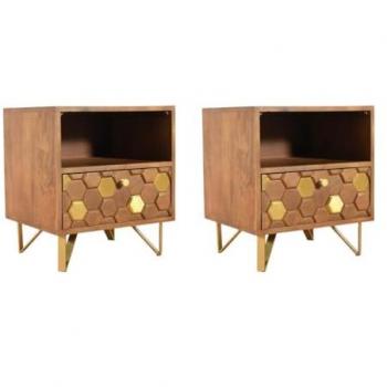 BELORI Nachttische mit modernem Design und Ablagefach