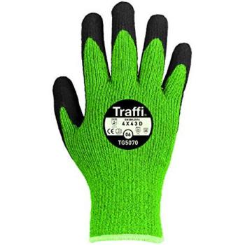 Traffi TG5070 Heat‑Shielded Latex Cut Protection 8