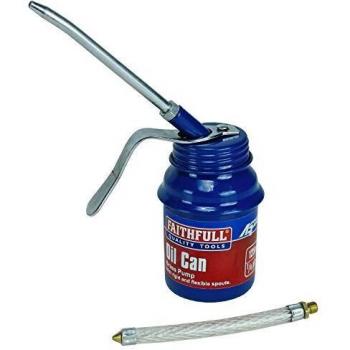 Faithfull FAIOC125 Pistol Type Oil Can 125ml
