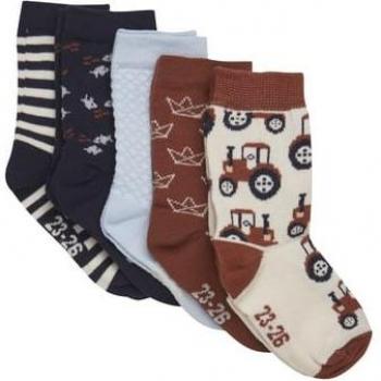 Minymo Socken 5er Set mit Schildkrötenmotiv