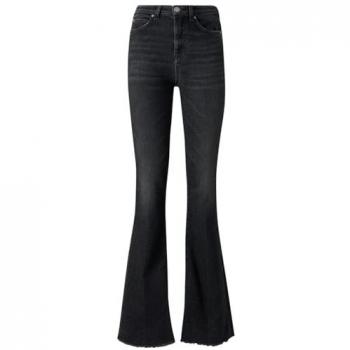 Jeans flare da donna Pinko Flora lavaggio vintage grigio