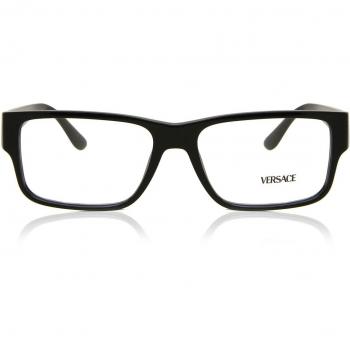 Versace VE3342 GB1 Men's Eyeglasses Black Size 57