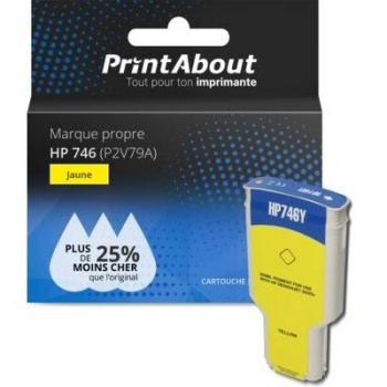 Cartouche HP 746 P2V79A – Jaune PrintAbout