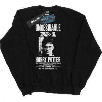 Harry Potter Mens Undesirable No. 1 Cotton Sweatshirt L black