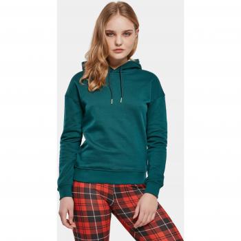 Urban Classics GT Femme Sweat à Capuche 4XL – Bleu Canard
