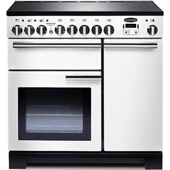 Rangemaster PDL90EIWH/C Professional Deluxe 90 Induction Hob Range Cooker