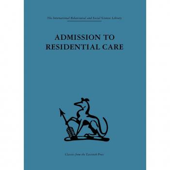 Admission to Residential Care