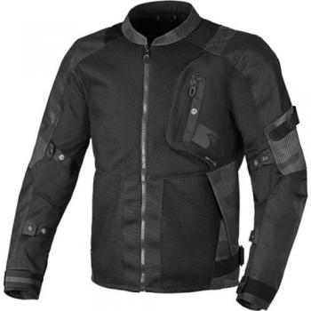 Giacca Tessile Moto Macna Raddic Camo Nero Multicolore XL