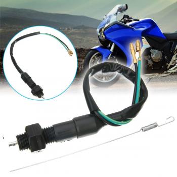 Interrupteur Stop Moto Arrière Noir Universel