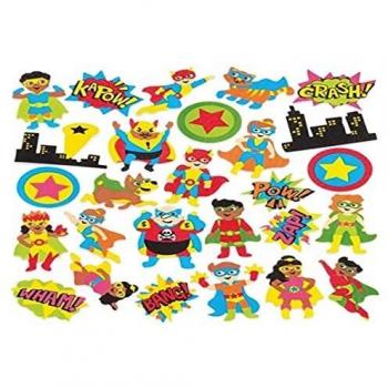 Star Hero Foam Stickers (Pack of 120)