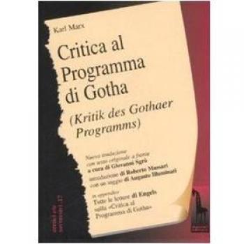Critica del programma di Gotha. Testo tedesco a fronte