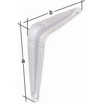 Console Alberts 200x250 mm Lacca Bianco, Capienza 114 kg, GAH