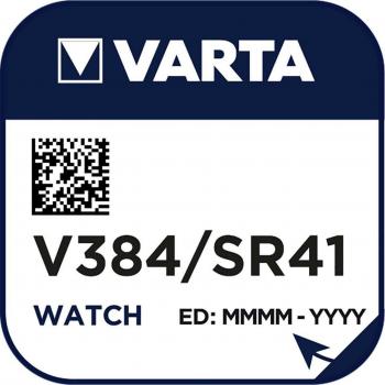 Varta V384 (10 Stk., LR41, 38 mAh), Batterien + Akkus