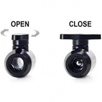 Bitspower 1‑Inch IG / 1‑Quarter G1/4 Valve Pair