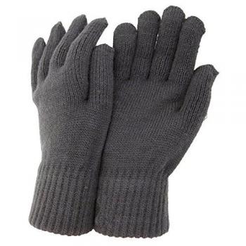 Grey Men's Thermal Knit Gloves – Clearance Edition