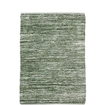 Tapis tressé 160 cm x 230 cm couleur Vert Clair