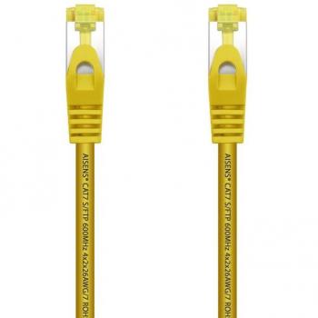 Cabo RJ45 S/FTP Cat.7 1m Aisens Amarelo