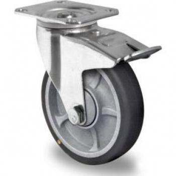 EuroKraft Basic TPE Tire with PP Rim – ESD, 200 × 40 mm