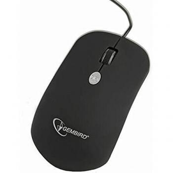 Gembird MUS‑102 Gaming-Maus für Windows/Mac, 2560 DPI, RGB-LEDs, 6 Tasten