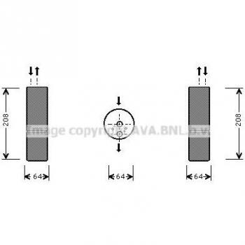 Système de Filtration et Déshydratation pour Climatisation PRASCO MSD053