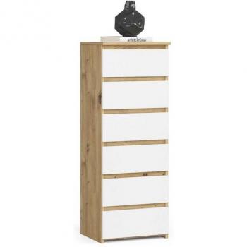 Commode fonctionnelle à 6 tiroirs
