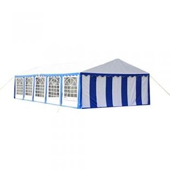 VidaXL Tenda da Esterno 10 m x 5 m Blu