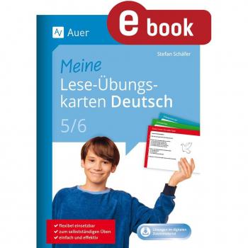 Auer Verlag Meine Lese-Übungskarten Deutsch 5-6