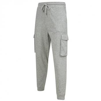 Cotton Blend Cargo Joggers with Multi-Pockets
