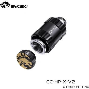 BYKSKI G1/4 Thread Hand Push Valve with Color Options